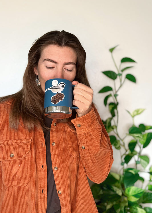 Mountain Chickadee Sticker