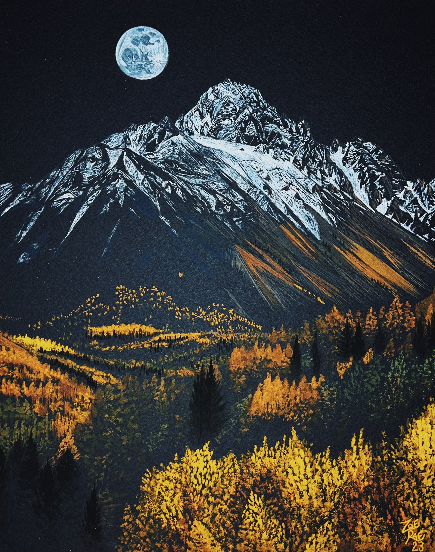 Autumnal Mt. Sneffels Original