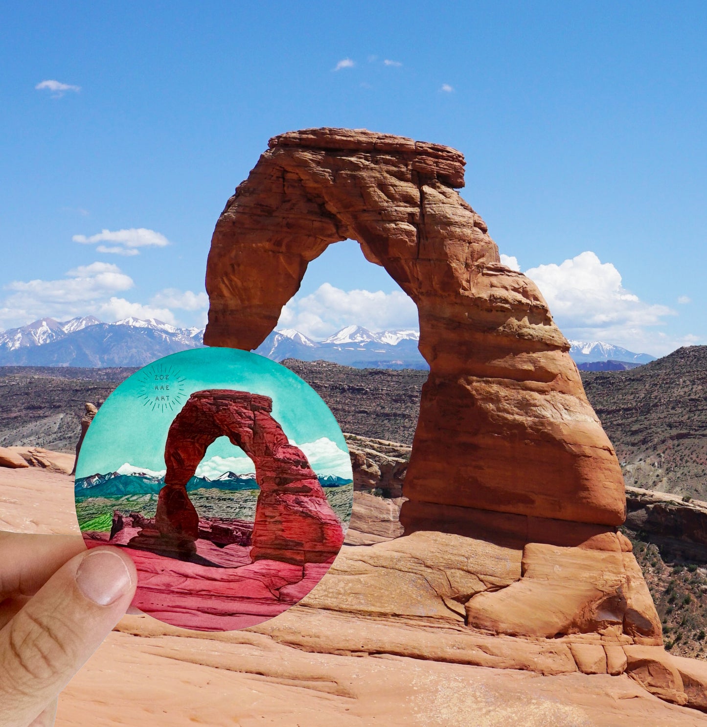 Delicate Arch Sticker