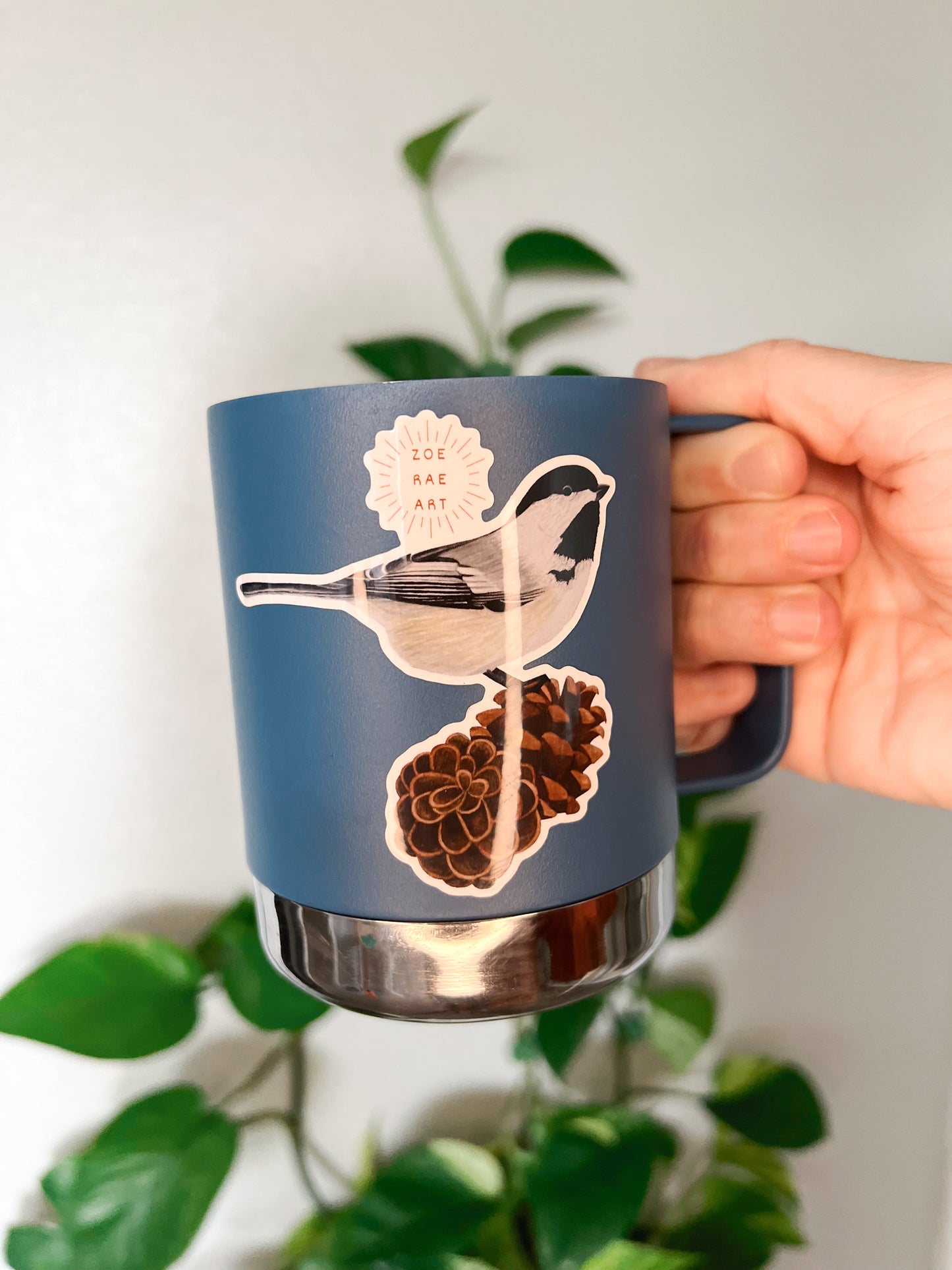 Mountain Chickadee Sticker