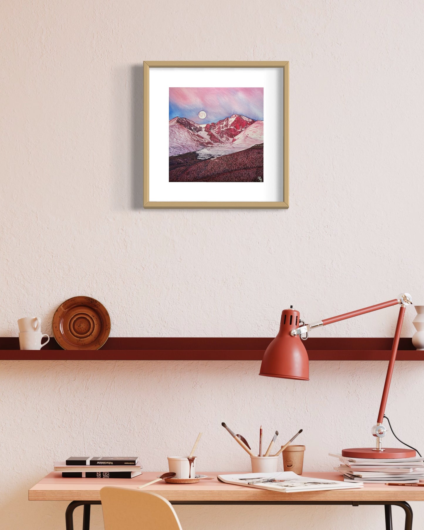 Longs Peak with Snow Original