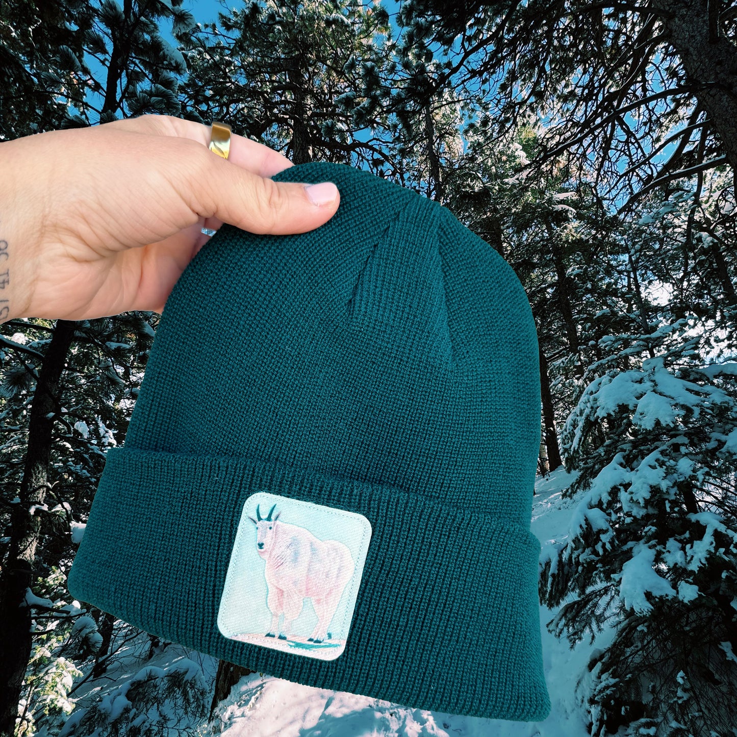 Mountain Goat Beanie