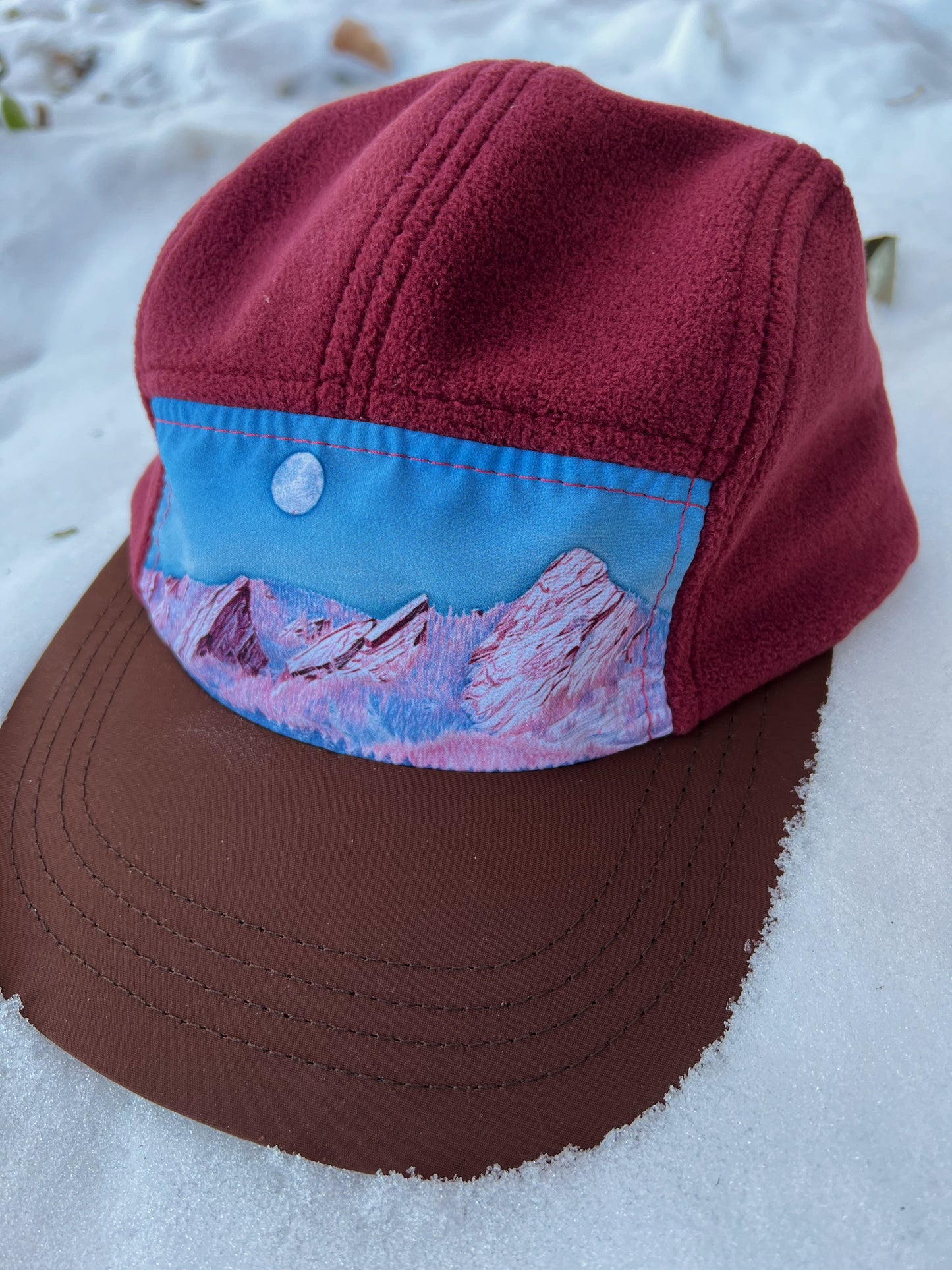 Flatirons with Snow Fleece Hat